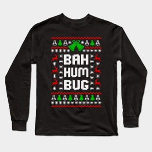 Bah Humbug Funny Christmas T Shirt Long Sleeve T-Shirt